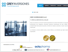 Tablet Screenshot of greyinversiones.com